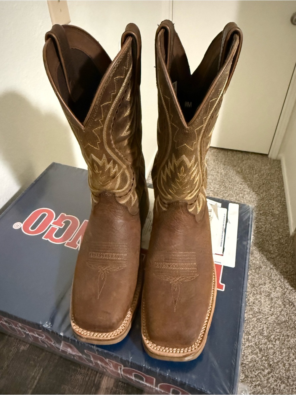 Durango Men's steel toe cowboy boots
